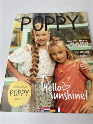 Poppy mønsterblad edition 18 (Til str 56-164)